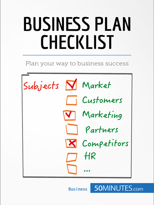 Title details for Business Plan Checklist by 50minutes - Available